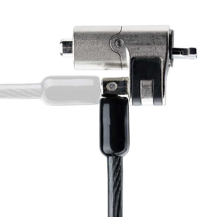 EAN 0065030899390 - StarTech.com NANOK-LAPTOP-LOCK cable antirrobo Negro, Plata 2 m imagen 4