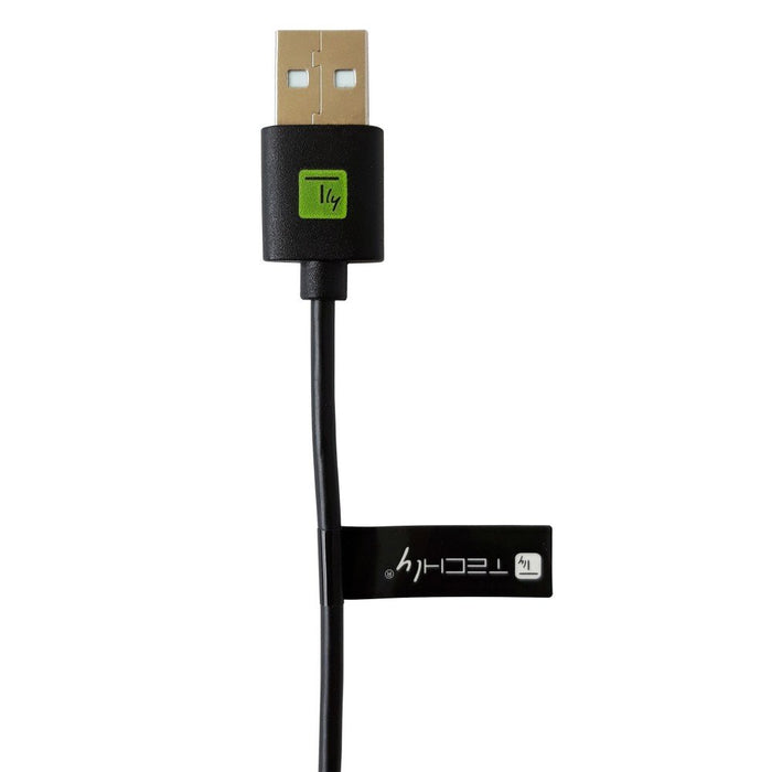 EAN 8051128109351 - Techly ICOC MUSB20-CMAM01T cable USB USB 2.0 0,1 m USB A USB C Negro imagen 3