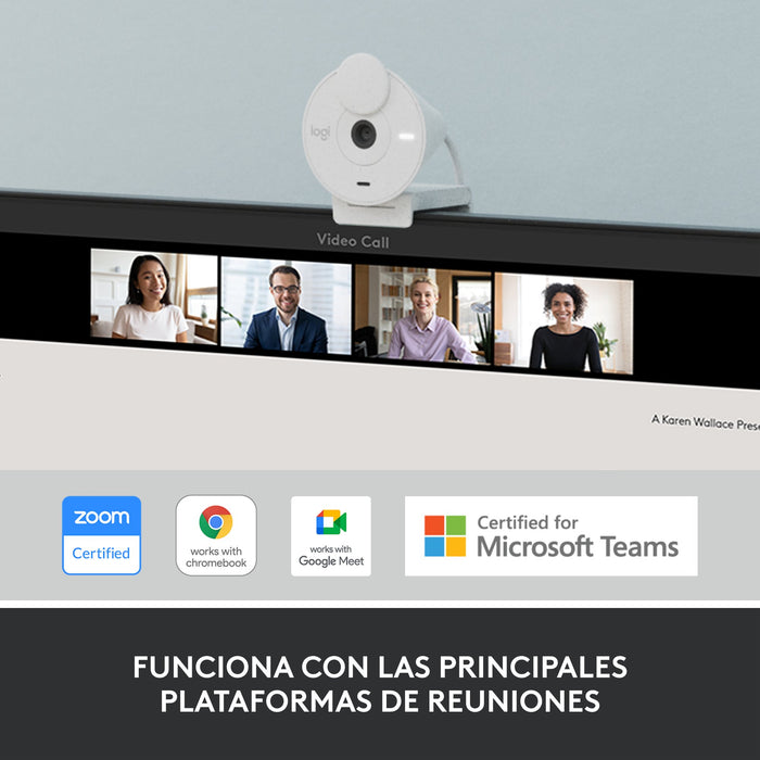 EAN 5099206104945 - Logitech 960-001442 cámara web 2 MP 1920 x 1080 Pixeles USB-C Blanco imagen 12