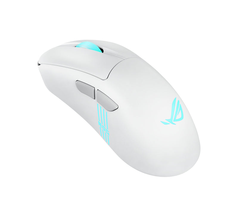 EAN 4711387951262 - ASUS ROG Keris II Origin WHT ratón Juego mano derecha RF Wireless + Bluetooth + USB Type-A Óptico 42000 D imagen 9