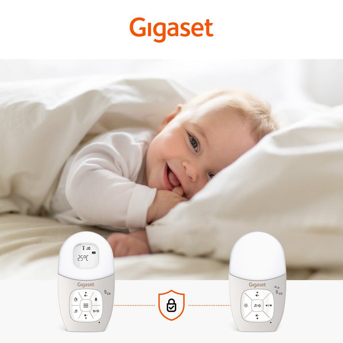 EAN 4255781905259 - Gigaset BABY 100 Audio Vigilabebés con tecnología DECT Gris, Blanco imagen 3