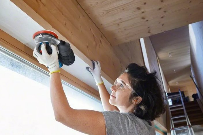 EAN 4059952539652 - Bosch GEX 18V-125 Professional Lijadora rotorbital 10000 RPM 20000 OPM Negro, Azul, Gris, Rojo imagen 2