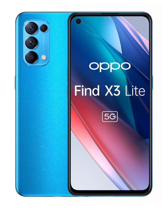 EAN 6944284679153 - OPPO Find X3 Lite 16,3 cm (6.4") SIM doble ColorOS 11.1 5G USB Tipo C 8 GB 128 GB 4300 mAh Azul imagen 1