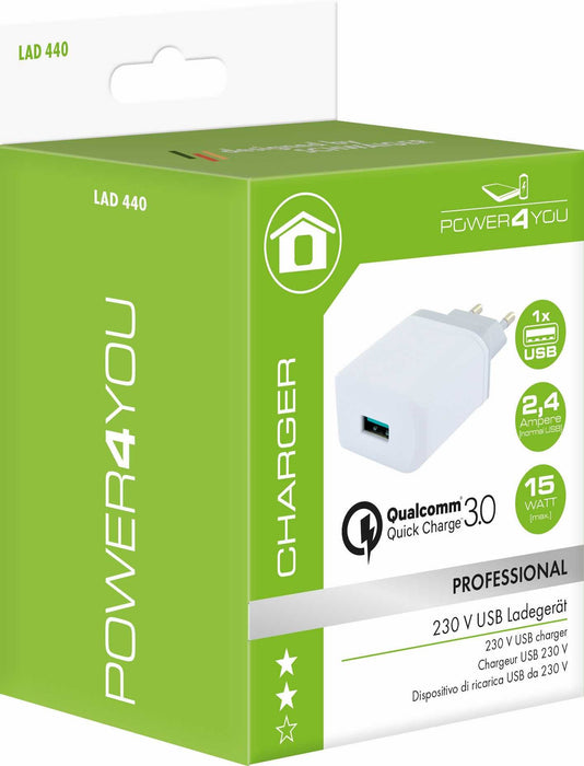 EAN 4004005027570 - Schwaiger LAD440 532 Cámara digital, Auriculares, Smartphone, Tableta Blanco Corriente alterna Carga rápi imagen 6