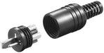 EAN 4040849112416 - Goobay 11241 conector Loudspeaker plug Negro imagen 2