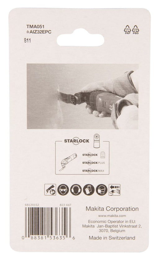 EAN 0088381536356 - Makita B-64858 hoja de sierra de calar, de sierra de marquetería y de sierra recíproca Acero de alto carb imagen 2