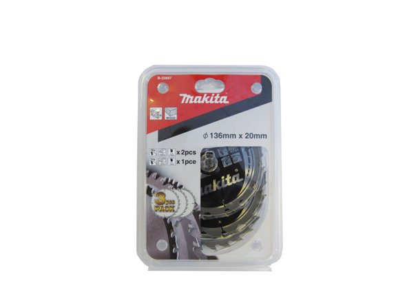 EAN 0088381422741 - Makita B-33897 hoja de sierra circular 13,6 cm 3 pieza(s) imagen 1