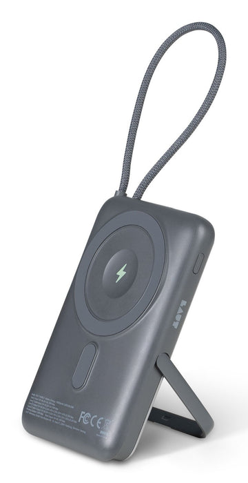 EAN 4895206942881 - LAUT WW-T185ALF 10000 mAh Cargador inalámbrico Gris, Plata imagen 5