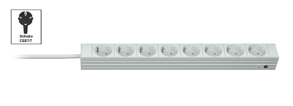 EAN 4061471318069 - Vertiv Knürr 03.300.008.1 unidad de distribución de energía (PDU) 8 salidas AC Naranja, Blanco imagen 1