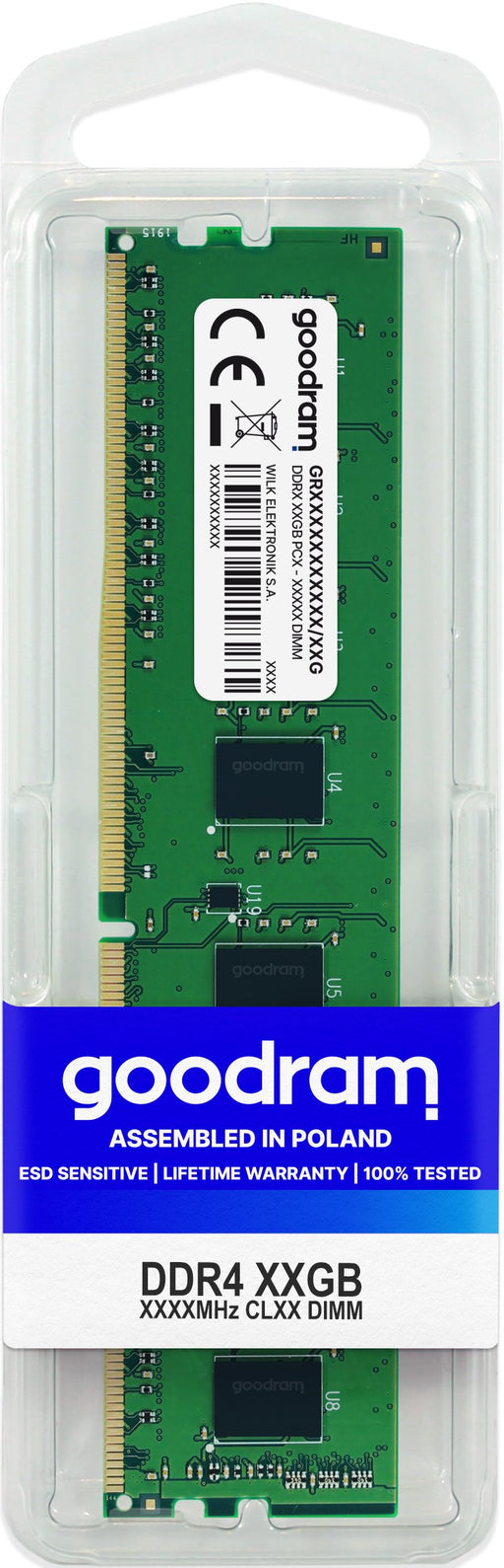 EAN 5908267940464 - Goodram GR2666D464L19S/4G módulo de memoria 4 GB 1 x 4 GB DDR4 imagen 1