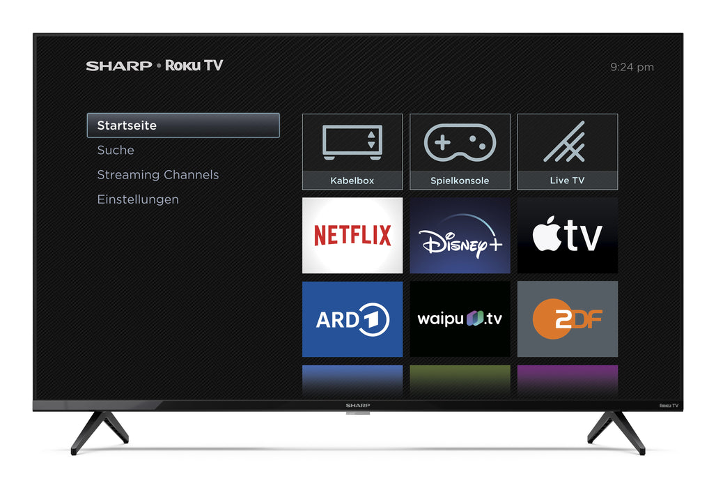 EAN 5905683270755 - Sharp 43GJ4225E 109,2 cm (43") 4K Ultra HD Smart TV Wifi Negro imagen 2