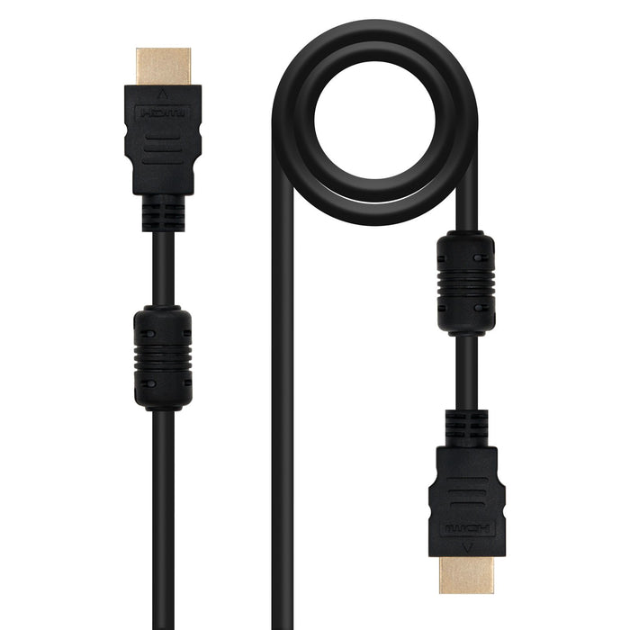 EAN 8433281006423 - Nanocable HDMI, 5m cable HDMI HDMI tipo A (Estándar) Negro imagen 1