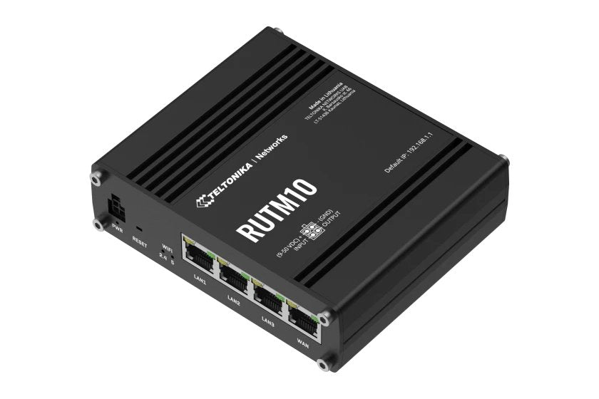 EAN 4779051840489 - Teltonika RUTM10 router inalámbrico Gigabit Ethernet Doble banda (2,4 GHz / 5 GHz) Negro imagen 2