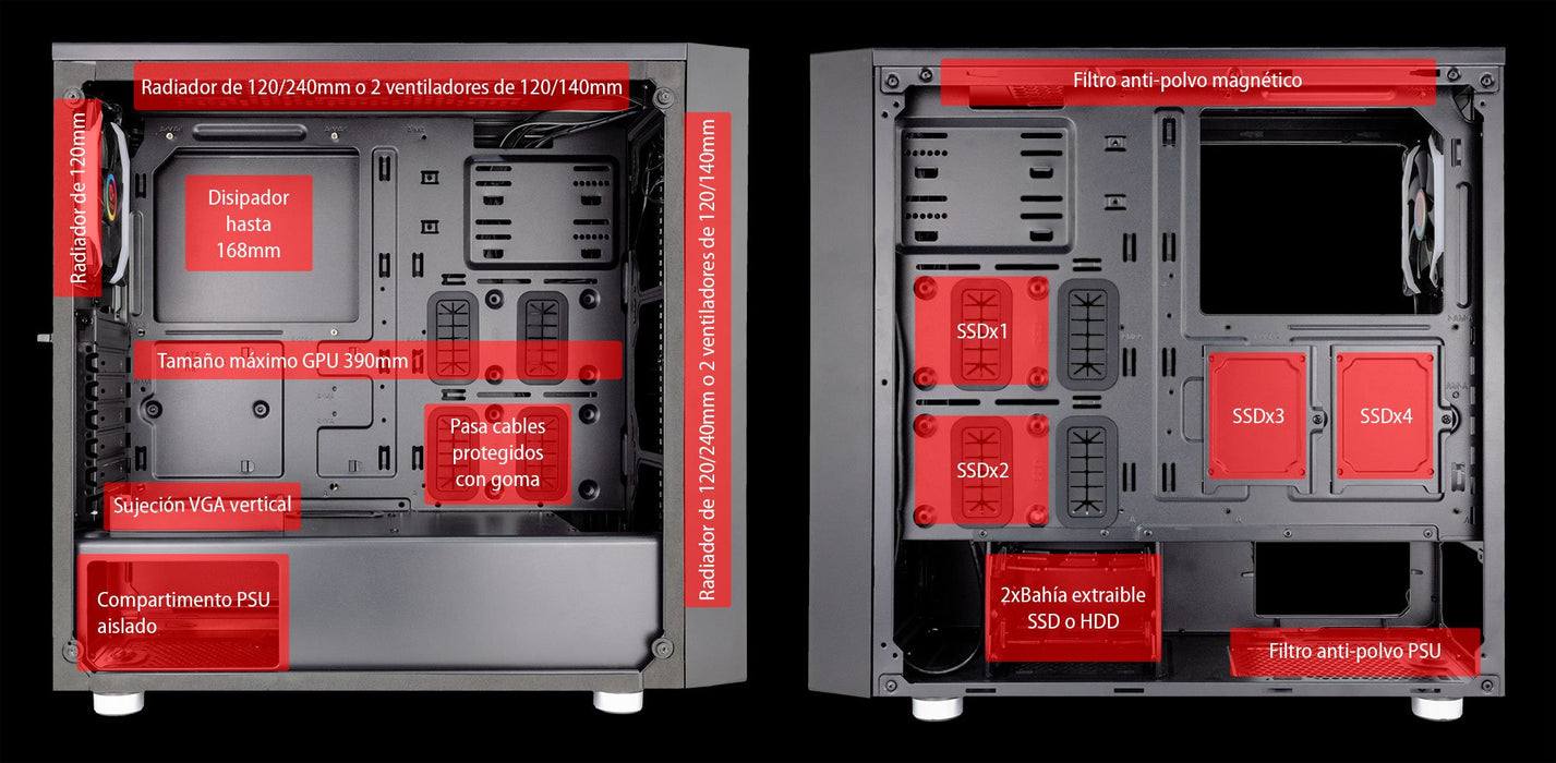 EAN 8436550234671 - TALIUS Auriga Torre Negro imagen 6