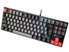 EAN 5907512873106 - Tracer Strike 87 teclado Juego USB QWERTY Inglés Negro, Gris, Naranja imagen 3