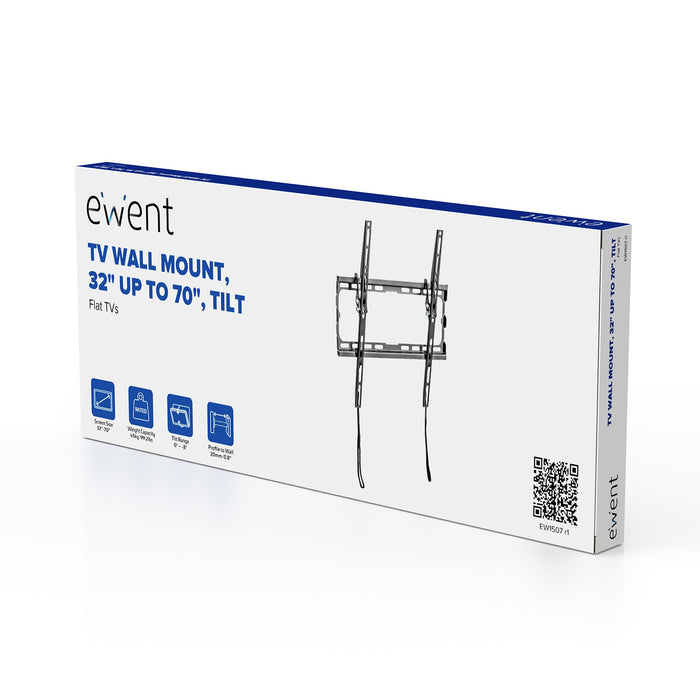 EAN 8032958186262 - Ewent EW1507 soporte para TV 177,8 cm (70") Negro imagen 3