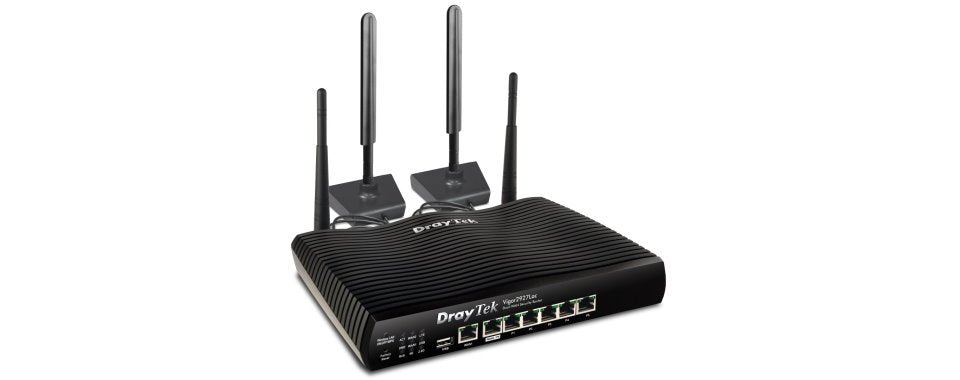 EAN 4710484741226 - DrayTek Vigor 2927Lac router inalámbrico Gigabit Ethernet Doble banda (2,4 GHz / 5 GHz) 4G Negro imagen 3