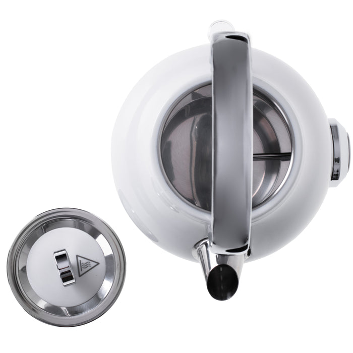 EAN 5903887808620 - Adler AD 1346 tetera eléctrica 1,7 L 2200 W Metálico, Blanco imagen 5