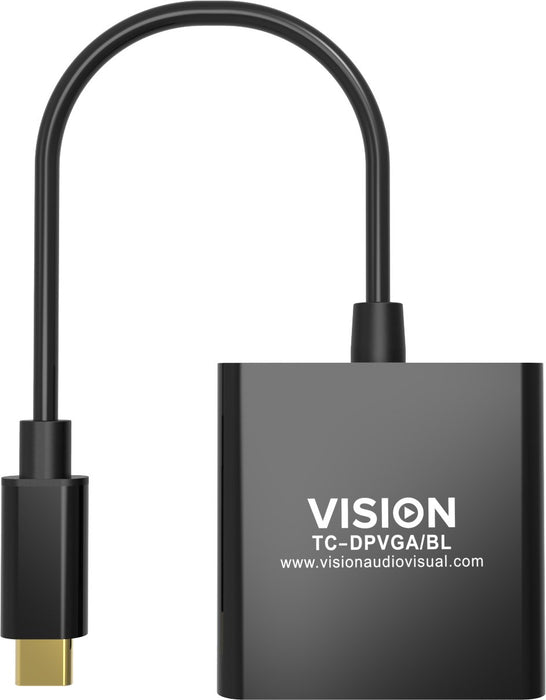 EAN 4979135000000 - Vision TC-USBCVGA/BL adaptador de cable de vídeo USB Tipo C VGA (D-Sub) Negro imagen 4