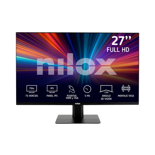 EAN 8431775035270 - Nilox MONITOR 27" NXM27FHD11 LED IPS FHD 75HZ 16:9 5MS HDMI/VGA-Desprecintado pantalla para PC 68,6 cm (2 imagen 1