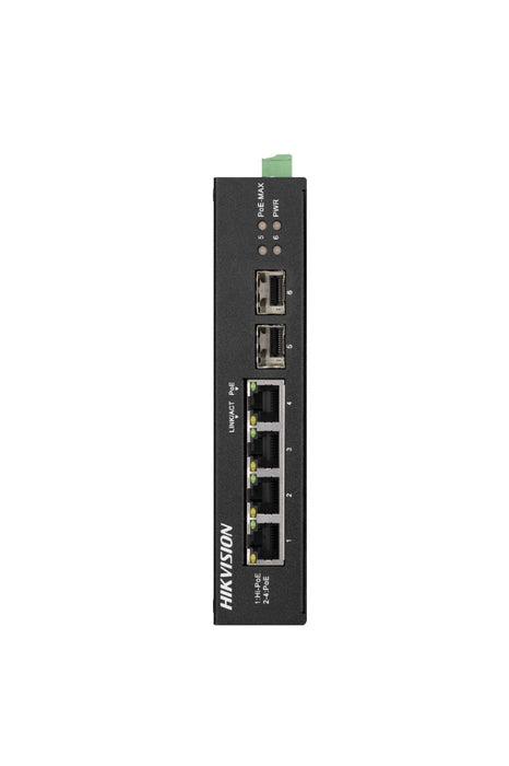EAN 6941264038351 - Hikvision DS-3T0506HP-E/HS switch No administrado Gigabit Ethernet (10/100/1000) Energía sobre Ethernet ( imagen 1