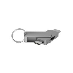 EAN 4040895006233 - Terratec 272989 cambiador de género para cable USB Type-C 2 x Micro-USB Plata imagen 1