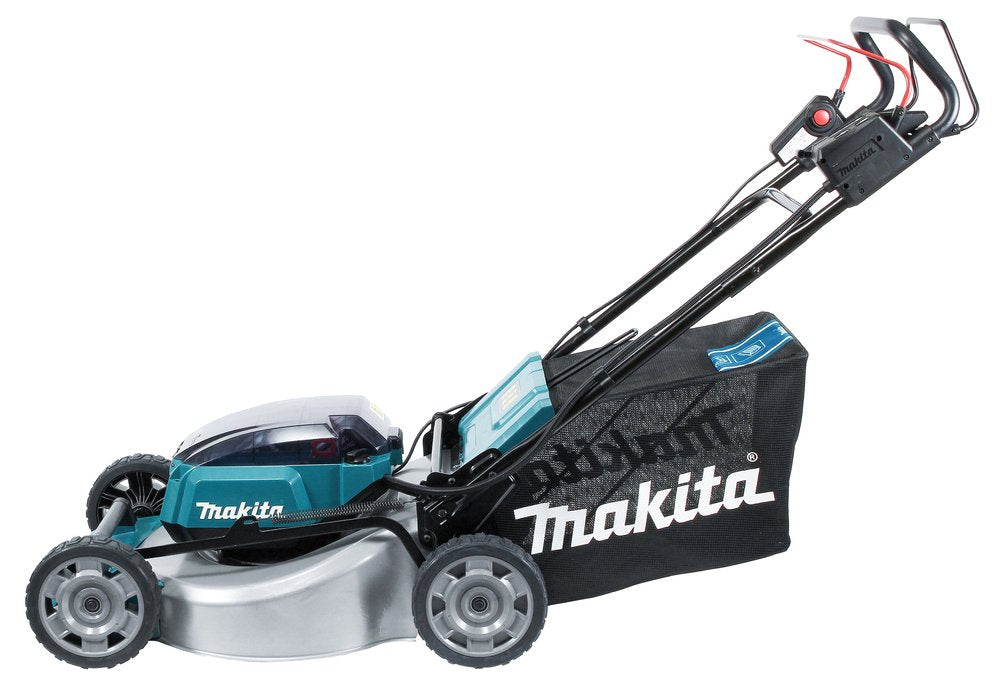EAN 0088381735124 - Makita DLM536Z cortadora de césped Cortacésped manual Batería Negro, Turquesa imagen 3