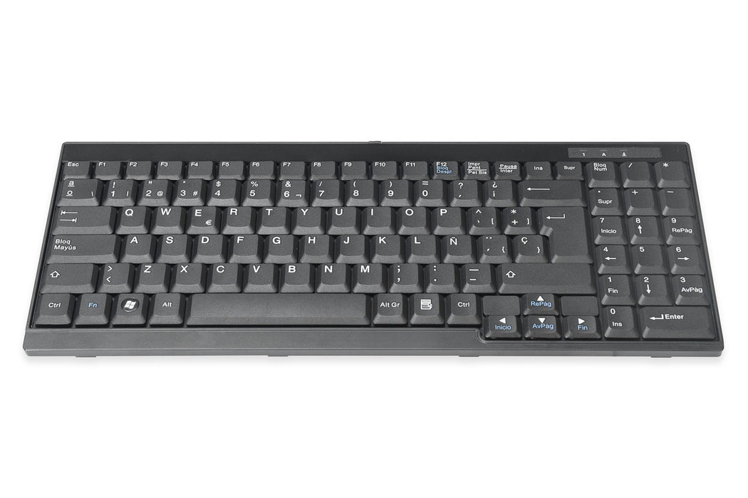 EAN 4016032356219 - Digitus DS-72000ES teclado Industrial QWERTY Negro imagen 1