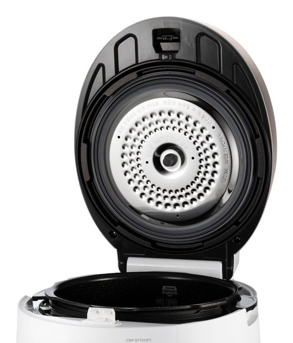 EAN 8809934062908 - Cuckoo CRP-ST1009F arrocera 1,8 L 1150 W Champán, Blanco imagen 12