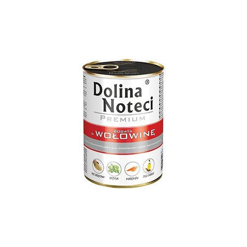 EAN 5902921301325 - Dolina Noteci 5902921301325 alimento húmedo para perros Ternera, Cerdo Adulto 400 g imagen 1