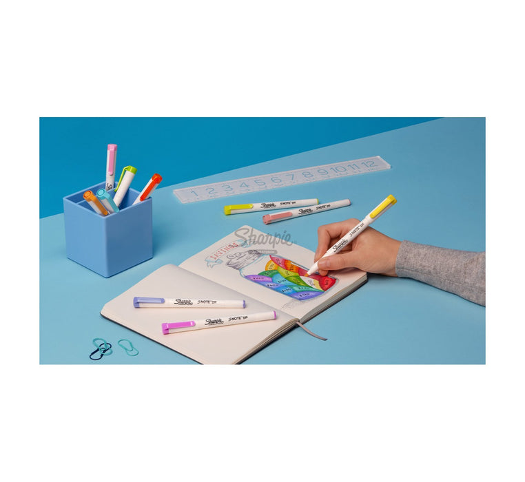 EAN 3026981821158 - Sharpie 2182115 marcador 16 pieza(s) Azul, Marrón, Verde, Naranja, Rosa, Púrpura, Amarillo imagen 3