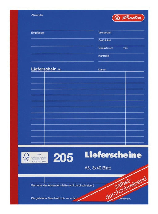 EAN 4008110883540 - Herlitz 883546 hoja y libro contables A5 120 páginas imagen 1