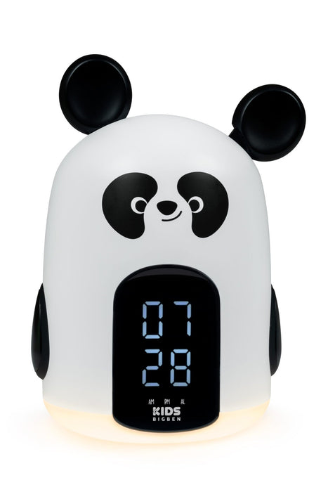 EAN 3499550387018 - Bigben Interactive RKIDSPANDA despertador Reloj despertador digital Negro, Blanco imagen 2