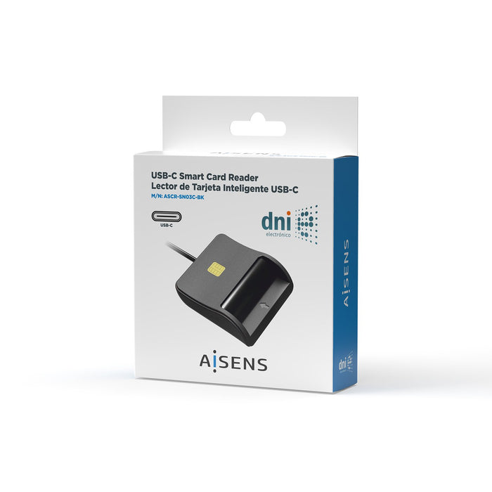 EAN 8436574706291 - AISENS ASCR-SN03C-BK lector de control de acceso Lector USB de control de acceso imagen 7