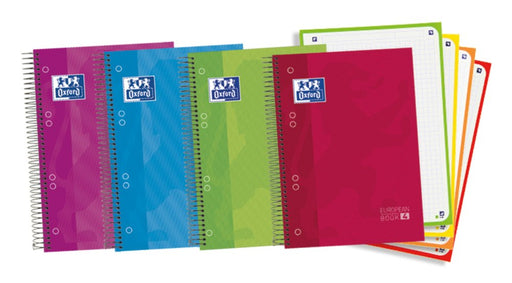 EAN 8427291126882 - Oxford Europeanbook 4 cuaderno y block A5 120 hojas Colores surtidos imagen 1