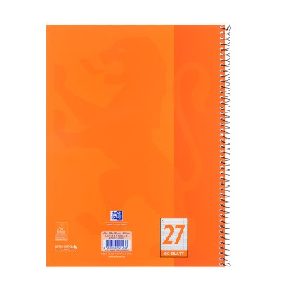 EAN 4006144921238 - Oxford 100050360 cuaderno y block A4 80 hojas Naranja imagen 10