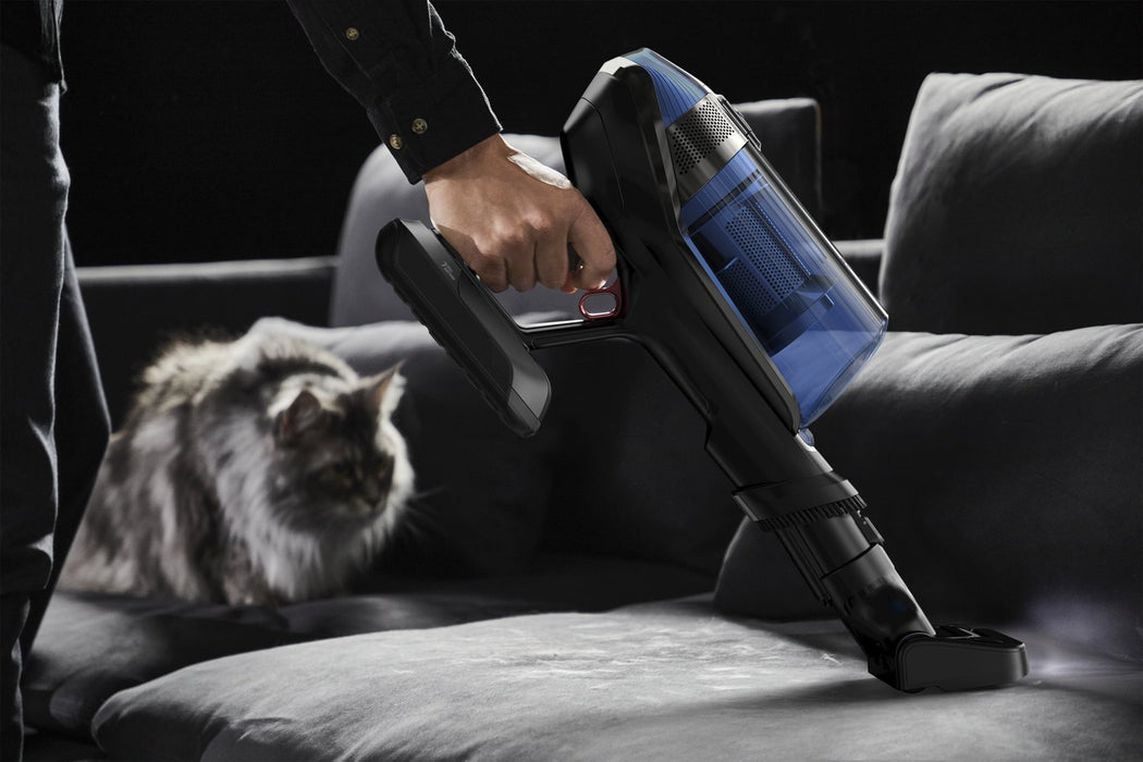 EAN 3221616048614 - Rowenta RH98C0 Aspiradora escoba 2 en 1 Batería Seca y húmeda Sin bolsa 0,9 L 320 W Azul, Gris imagen 8