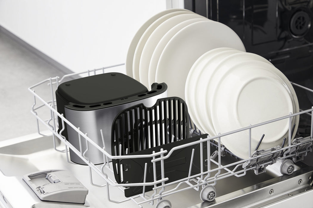 EAN 3045387248253 - Tefal Easy Fry & Grill EY801D 6,5 L Independiente 1650 W Freidora de aire caliente Acero inoxidable imagen 10