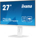 EAN 4948570125036 - iiyama G-MASTER XUB2797QSN-W2 pantalla para PC 68,6 cm (27") 2560 x 1440 Pixeles 4K Ultra HD LED Blanco imagen 5