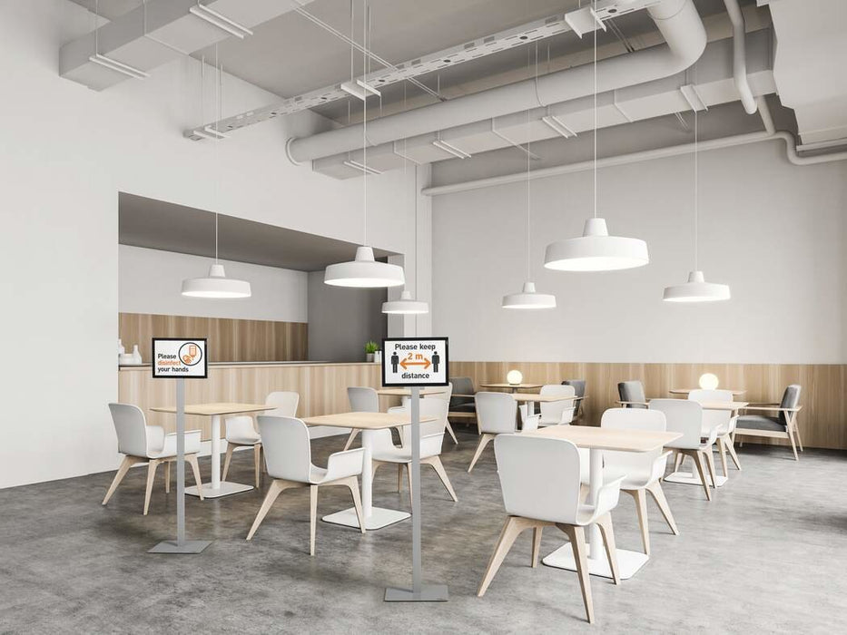 EAN 4005546730325 - Durable INFO STAND BASIC A4 1 ST 501257 (501257) Stand de información Metal, Plástico Gris imagen 7