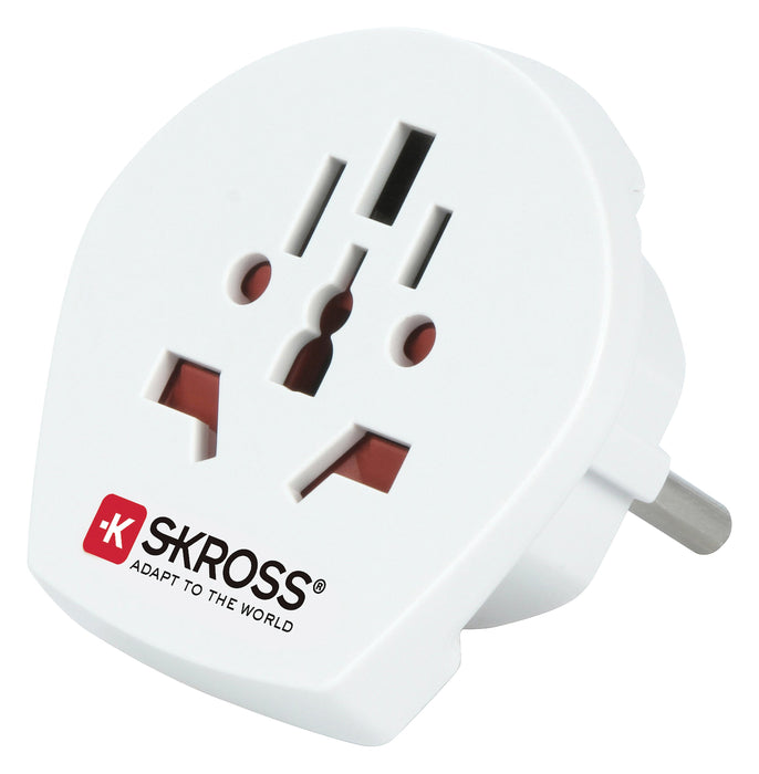 EAN 5711045764325 - Skross World to Europe adaptador de enchufe eléctrico Tipo F Universal Blanco imagen 6
