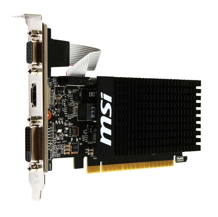 EAN 4719072448233 - MSI GT 710 2GD3H LP tarjeta gráfica NVIDIA GeForce GT 710 2 GB GDDR3 imagen 1