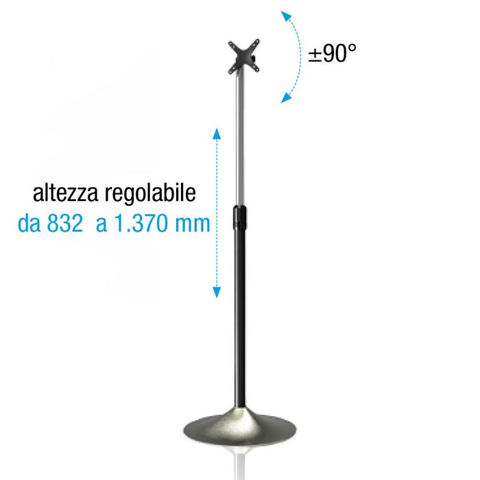 EAN 8054529022632 - Techly ICA-TR10 soporte para pantalla de señalización 68,6 cm (27") Plata imagen 8