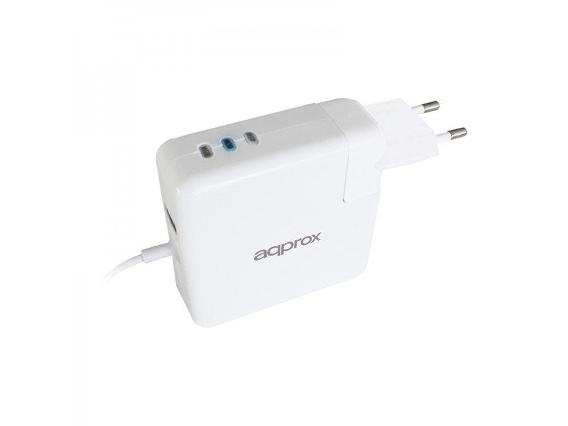 EAN 8435099522867 - Approx appUAAPL adaptador e inversor de corriente Interior 85 W Blanco imagen 1