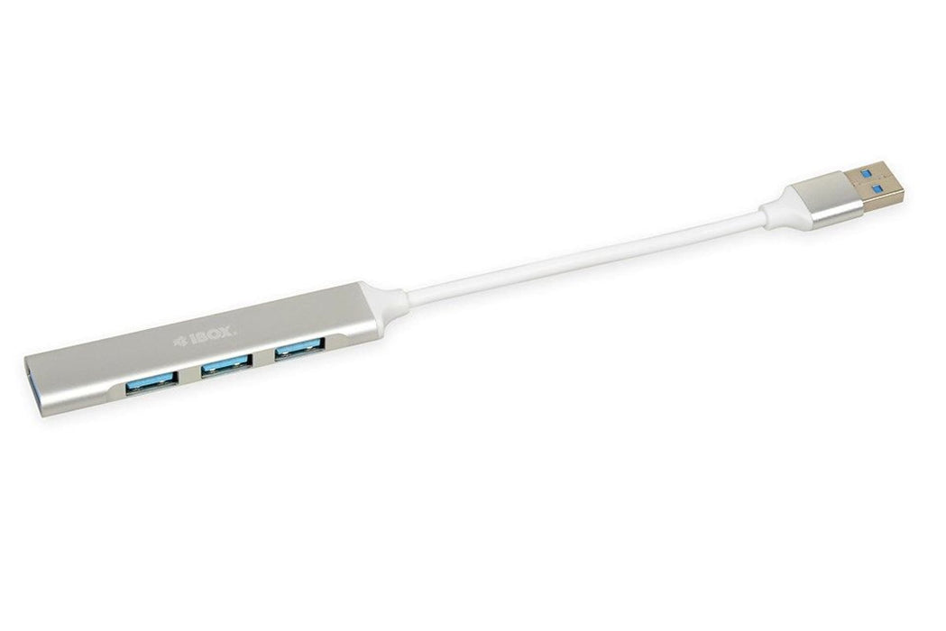 EAN 5903968680312 - iBox IUH3FAS hub de interfaz USB 3.2 Gen 1 (3.1 Gen 1) Type-A 5000 Mbit/s Blanco imagen 5