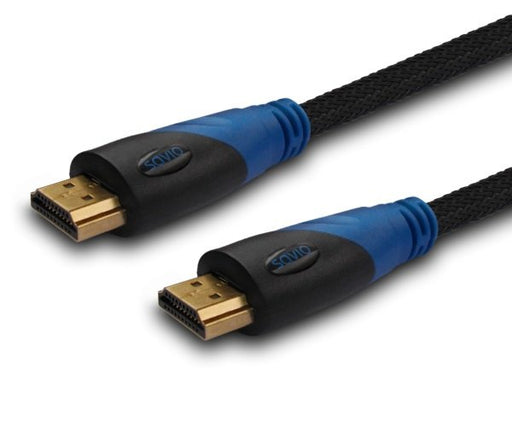 EAN 5901986040439 - Savio CL-48 cable HDMI 2 m HDMI tipo A (Estándar) Negro, Azul imagen 1