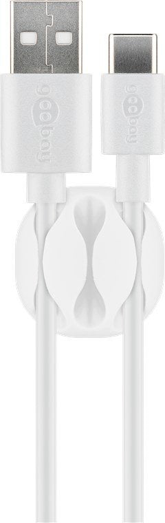 EAN 4040849706813 - Goobay 70681 organizador de cables Escritorio/pared Clip para cable Blanco 5 pieza(s) imagen 2