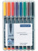 EAN 4007817310472 - Staedtler 317 WP8 marcador permanente Negro, Azul, Marrón, Verde, Naranja, Rojo, Violeta, Amarillo 8 piez imagen 1