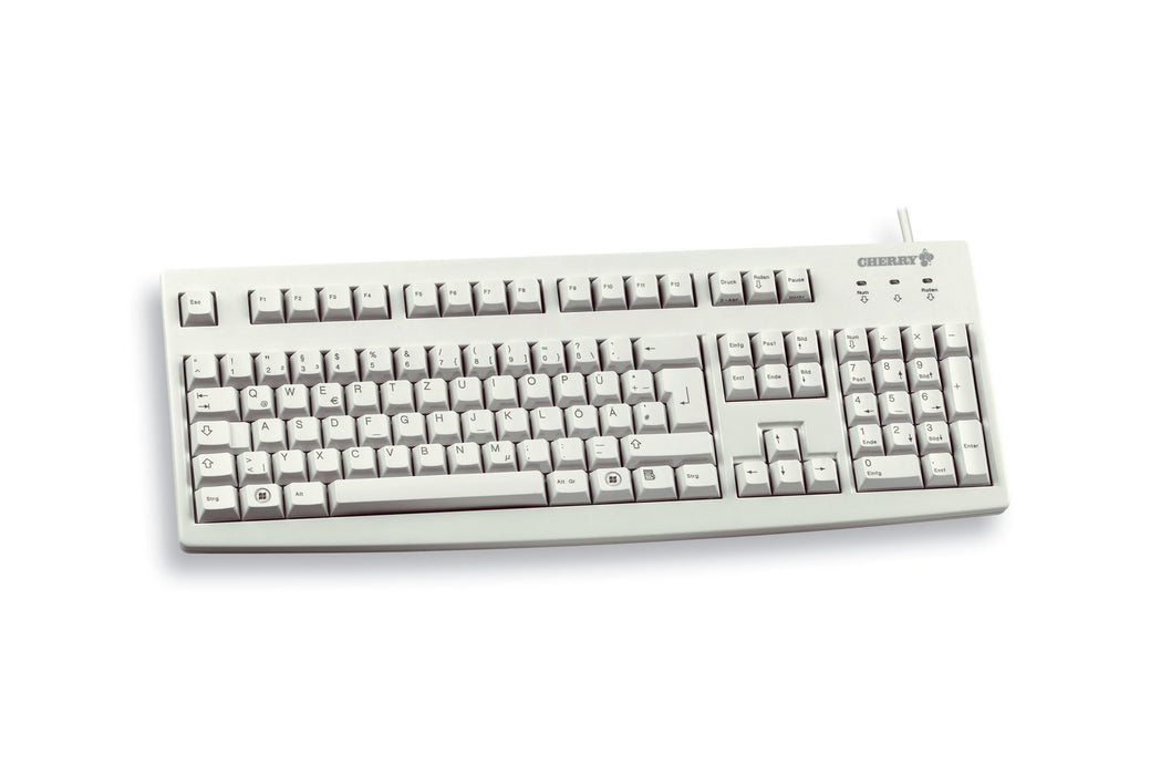 EAN 4025112010330 - CHERRY G83-6105 teclado Universal USB QWERTZ Alemán Gris imagen 1