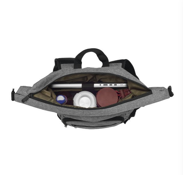 EAN 4047443499936 - Hama Terra 39,6 cm (15.6") Mochila Gris imagen 4